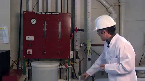 稳态热交换实验演示