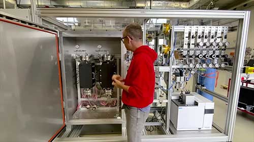 绿色氨合成反应