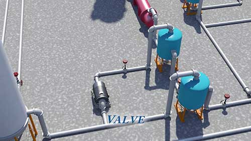 乙醇生产装置动画