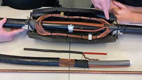 电缆接头内部揭秘