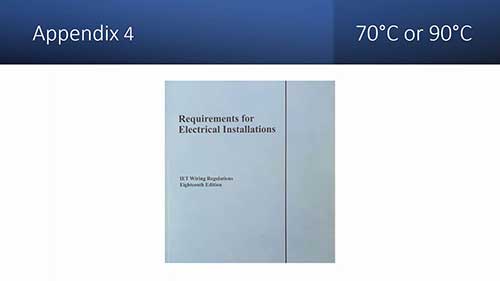 电缆的工作温度