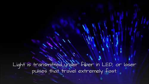 光纤电缆如何传输数据