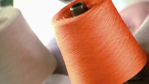 聚酯纤维、棉花与丝绸