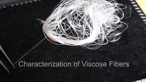 粘胶纤维性能与测试