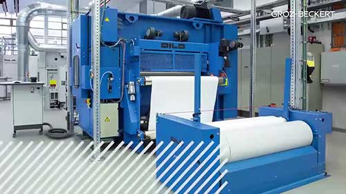 短纤维针刺生产线