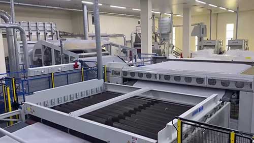 水刺无纺布生产线