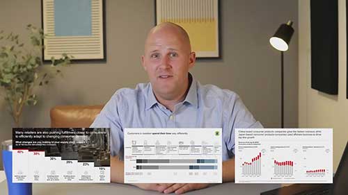 优化顶级咨询公司的演示报告