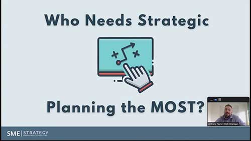 受益于战略规划的组织类型