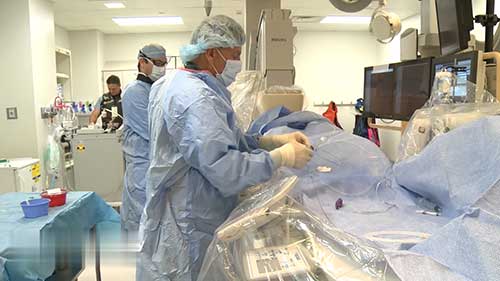 冠状动脉造影术手术过程