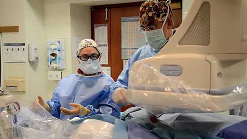 桡动脉穿刺治疗心脏病