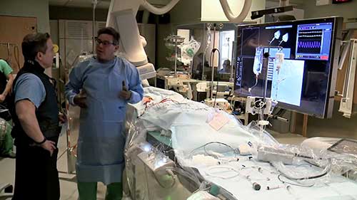 经皮冠状动脉介入治疗演示