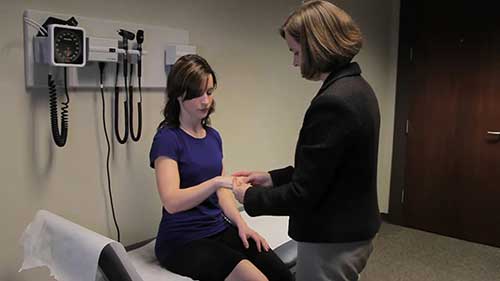 类风湿性关节炎的关节检查