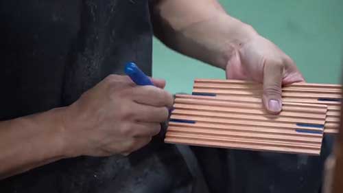 大批量自动化生产铅笔