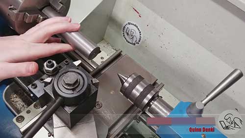 金属车床操作教程06