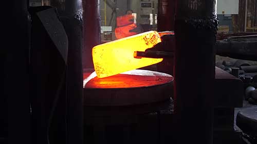 风力涡轮机主轴锻造工艺