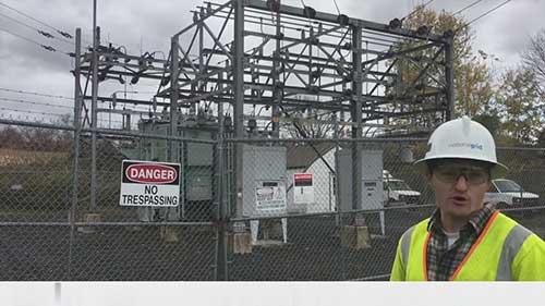 安装线路监视传感器