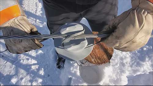 线路检修工具02预成型扎带