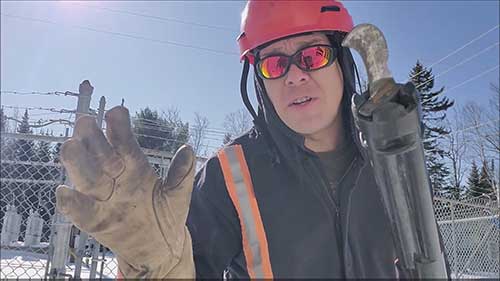 线路检修工具04带电操作杆