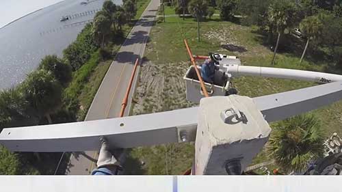 混凝土配电杆的安装