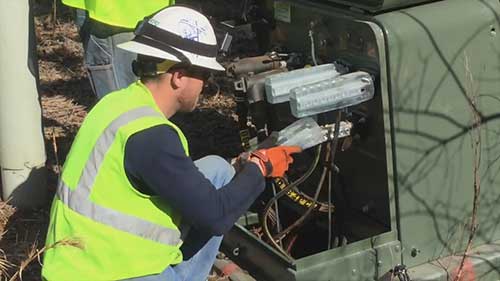 更换垫装式变压器