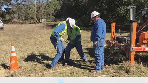 如何架设穿过高速路口的线路02