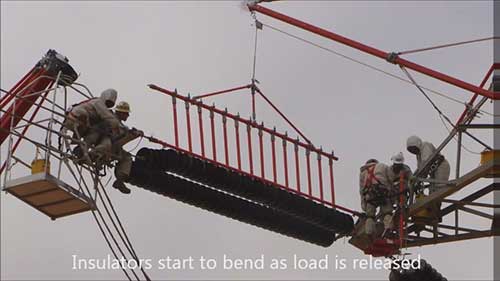 更换耐张绝缘子串