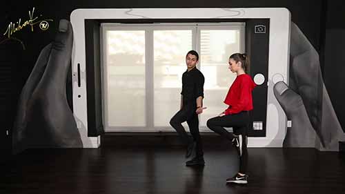 萨尔萨舞经典动作：下腰