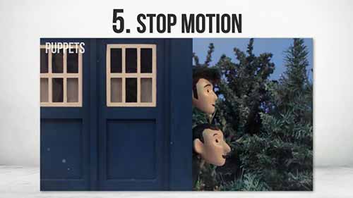 动画的五种类型