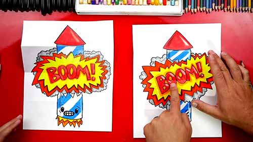 折叠画系列——鞭炮