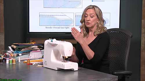 检查缝纫机的线张力