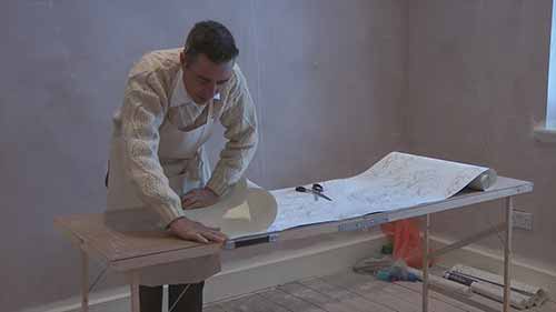 裱糊墙纸的技巧