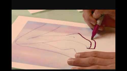 时装设计之厚底鞋设计：玛丽珍厚底鞋