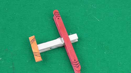 非常简单的冰棒棍艺术品