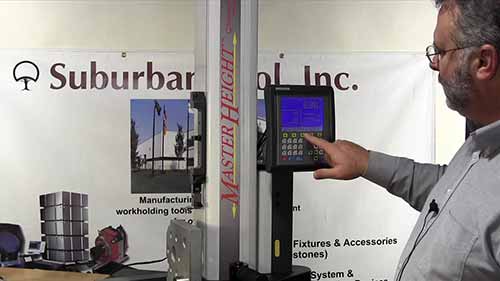 精密测量-电子高度规检测平面