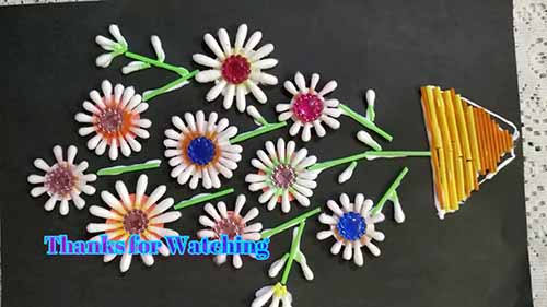 棉棒创意手工艺品 3