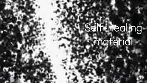 能够自我修复的金属涂层