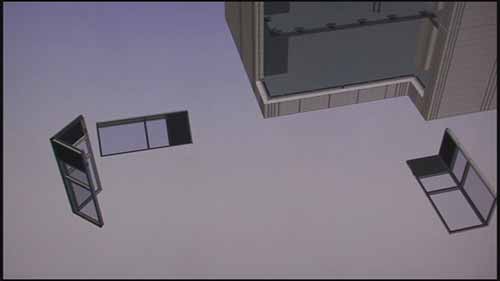 单元式幕墙安装过程