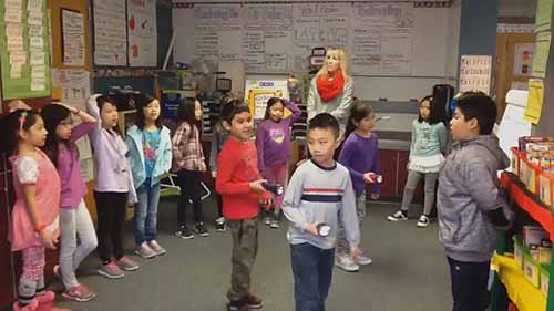 互动式课堂和晨间问好