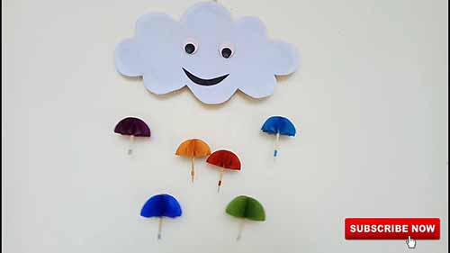 手工墙饰——纸伞