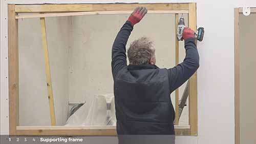 在隔断墙打造室内窗户