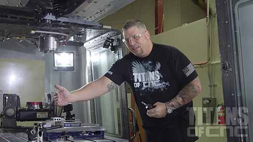 用数控机床加工泰坦-8m项目