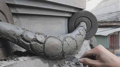 用水泥打造建筑装饰2