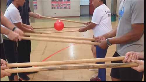 高中体育课活动2