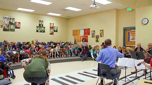 特殊儿童接触古典音乐