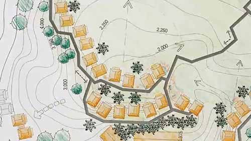 景观设计师的现场工程