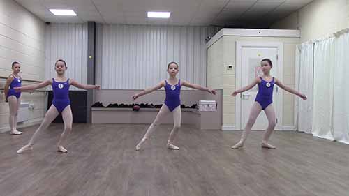 英国皇家舞蹈学院3级训练视频3