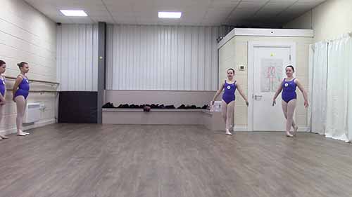 英国皇家舞蹈学院3级训练视频4