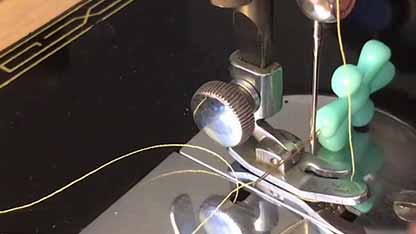 设置singer99K型缝纫机