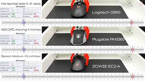 鼠标传感器测试