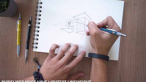 建筑素描6大技巧